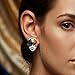Sushee Venetian Mask Stud Earrings