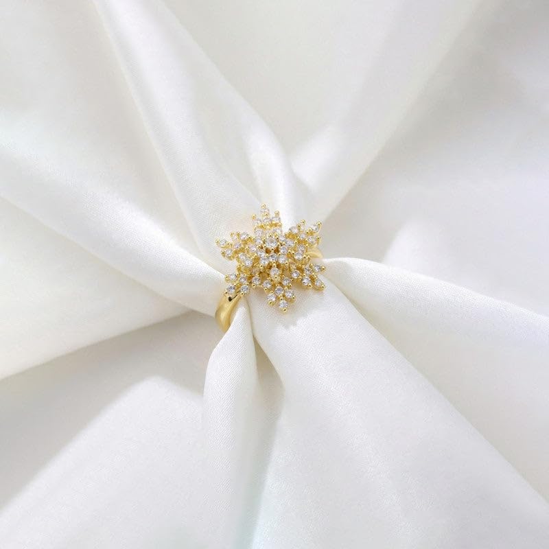 Snowflake Spin Ring