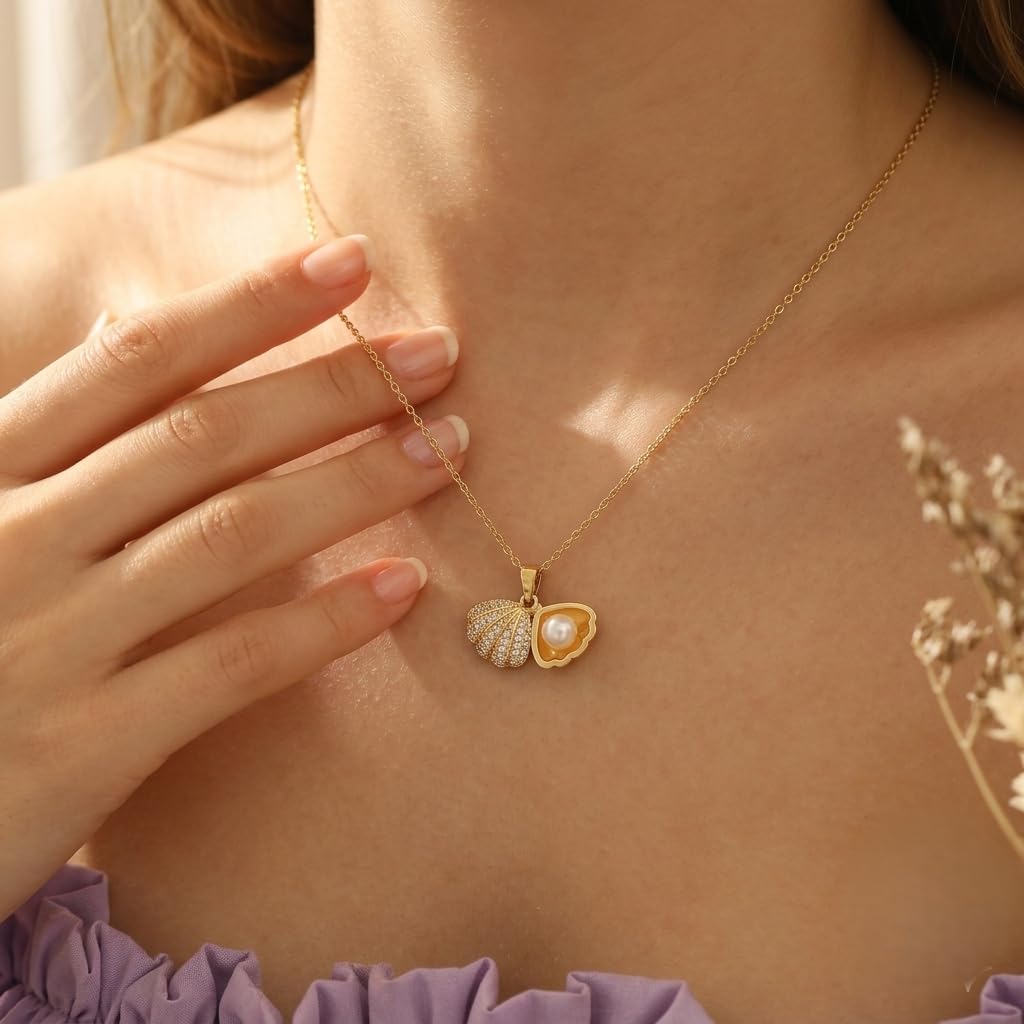 Ocean Oyster Necklace