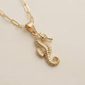 Sushee Seahorse Pendant Necklace for Women