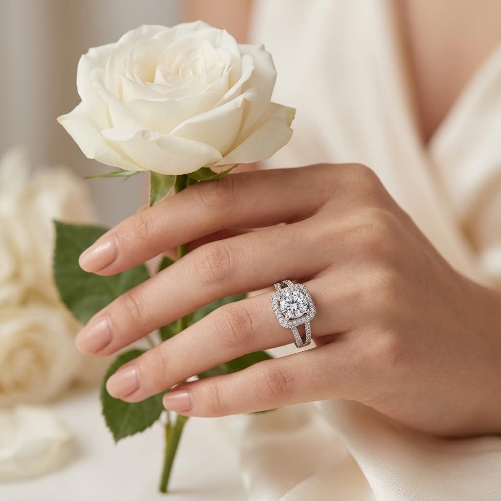 Sushee Adjustable Solitaire Ring for Women