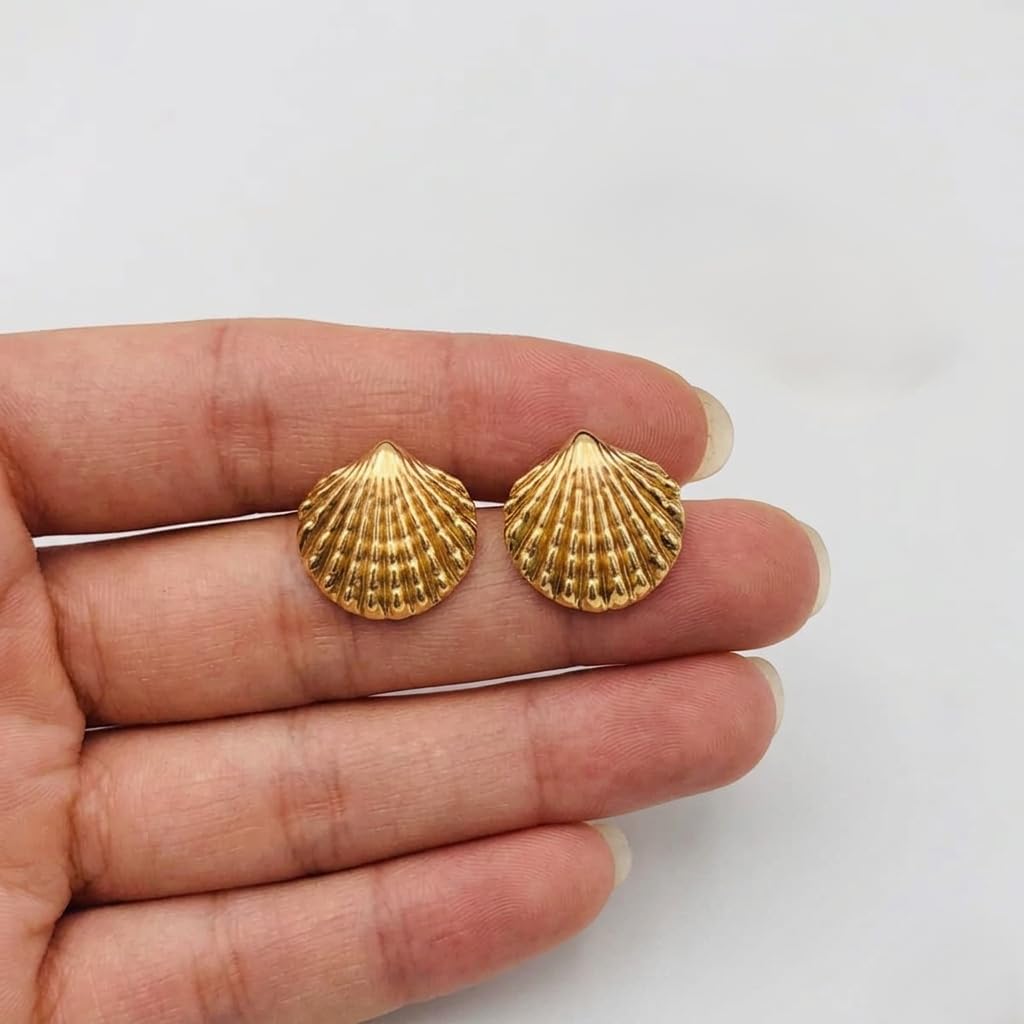 Sea Shell  Studs