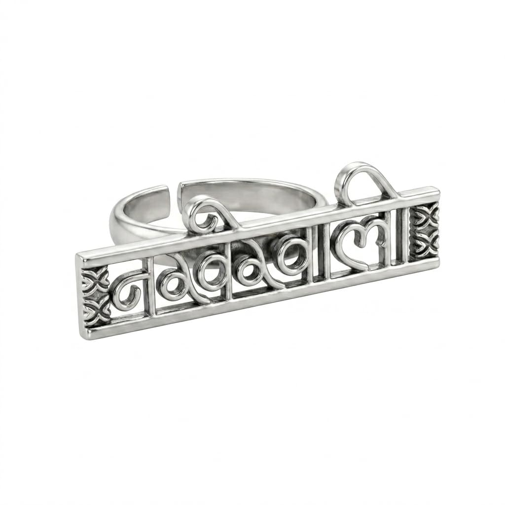 Sushee Nakhrewali Oxidised Ring for Women