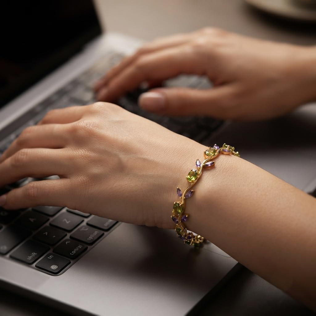 Sushee Matcha Green Tulip Bracelet