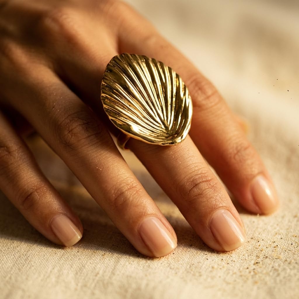 Ocean Shell Ring