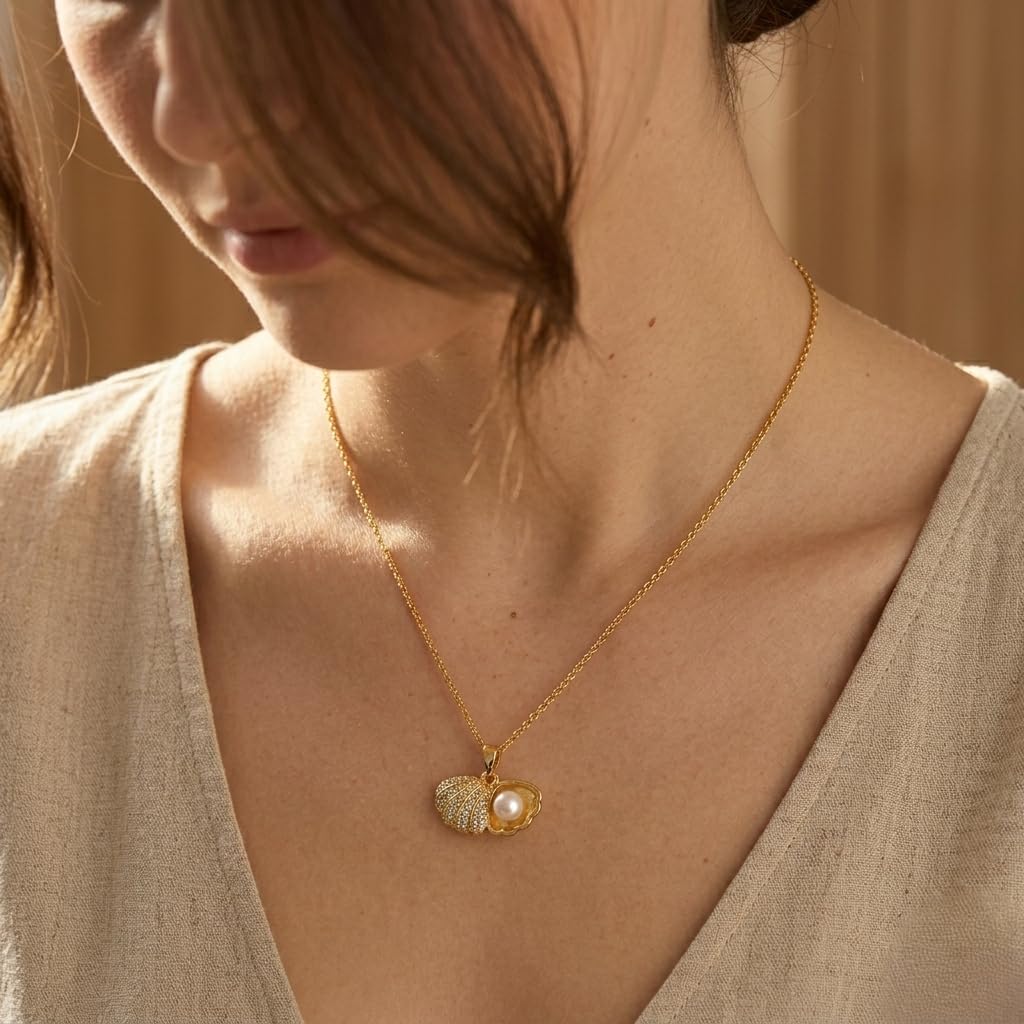 Ocean Oyster Necklace