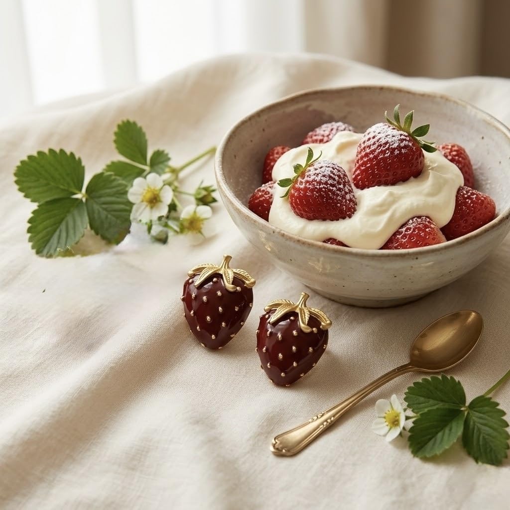 Strawbelle Studs