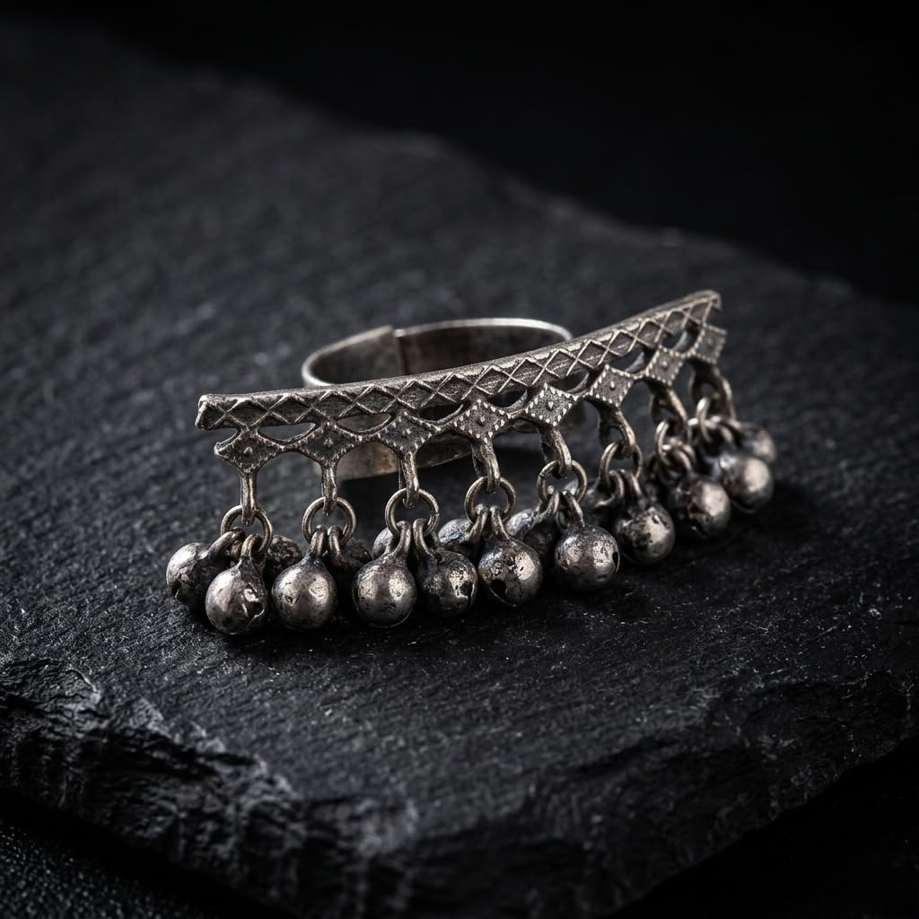 Sushee Navrang Ghungroo Ring