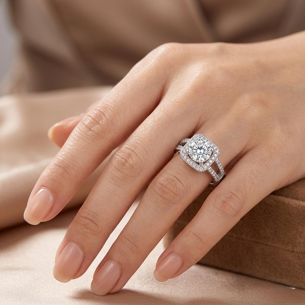 Sushee Adjustable Solitaire Ring for Women