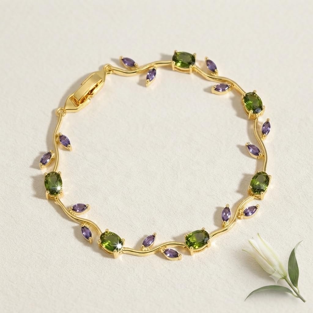 Sushee Matcha Green Tulip Bracelet