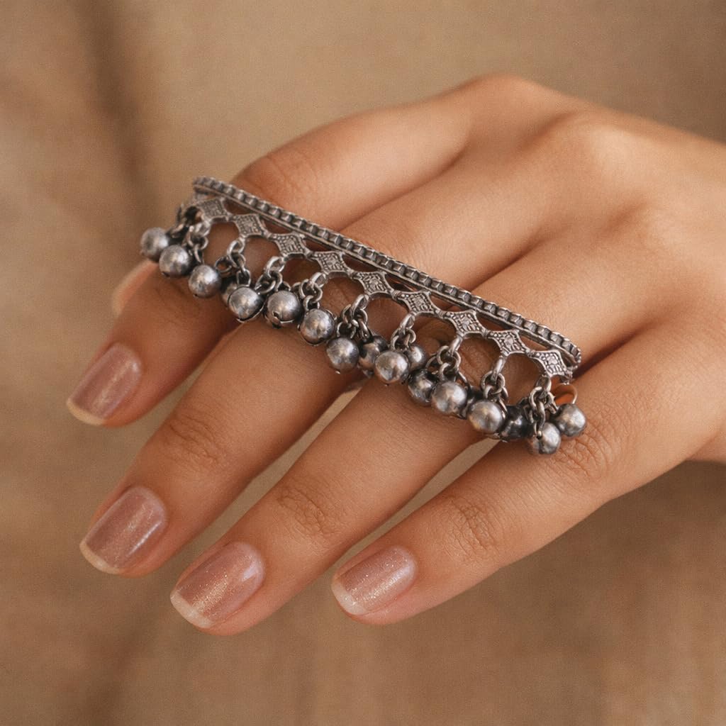 Sushee Navrang Ghungroo Ring