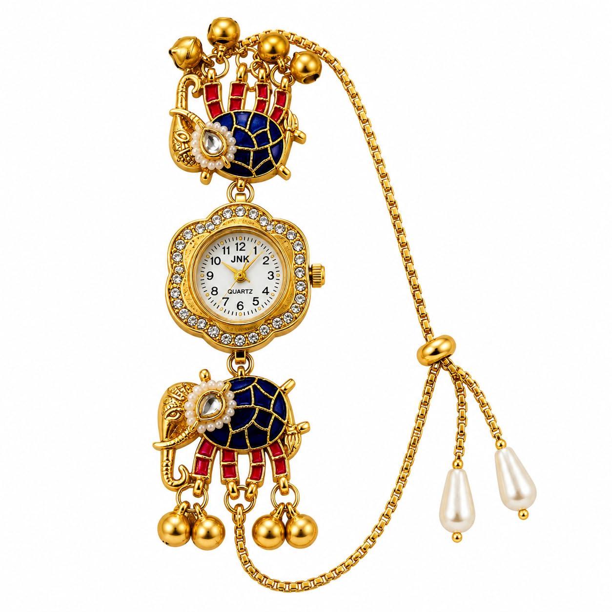 Sushee Elephant Bracelet Kashmiri Watch for Women