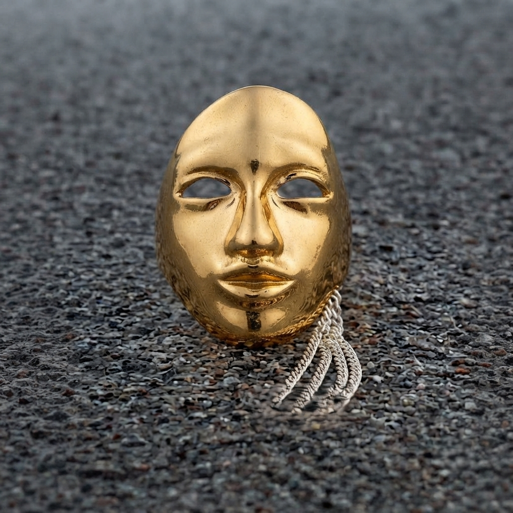 SUSHEE Halloween Spooky Face Mask Ring