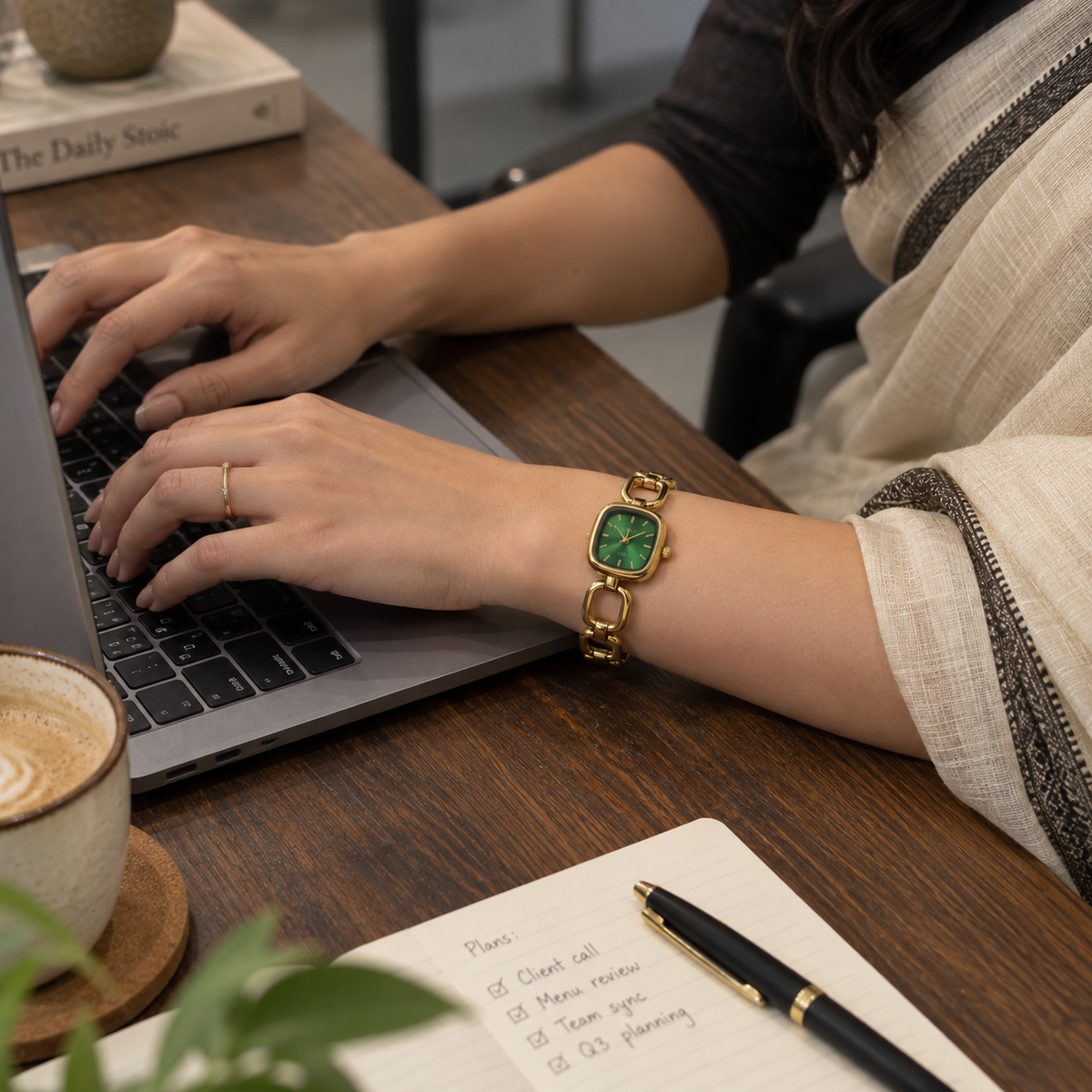 Emerald Link Watch By Sushee