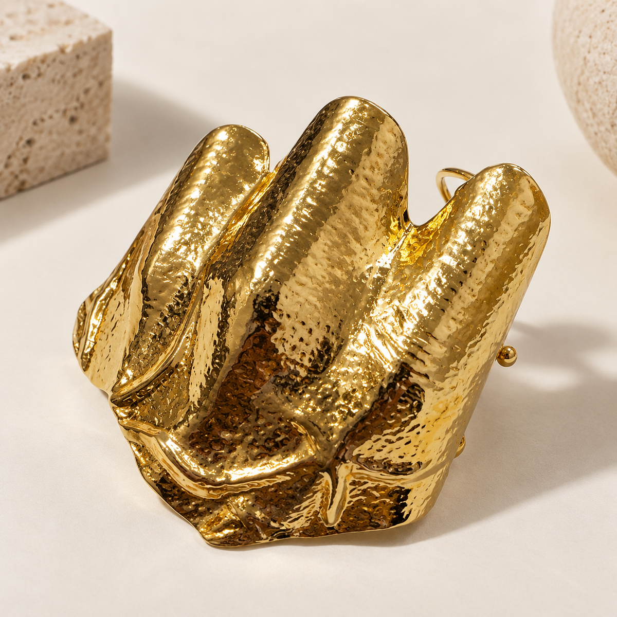 Solara Ring By Sushee — inspired by the sun, warm and radiant