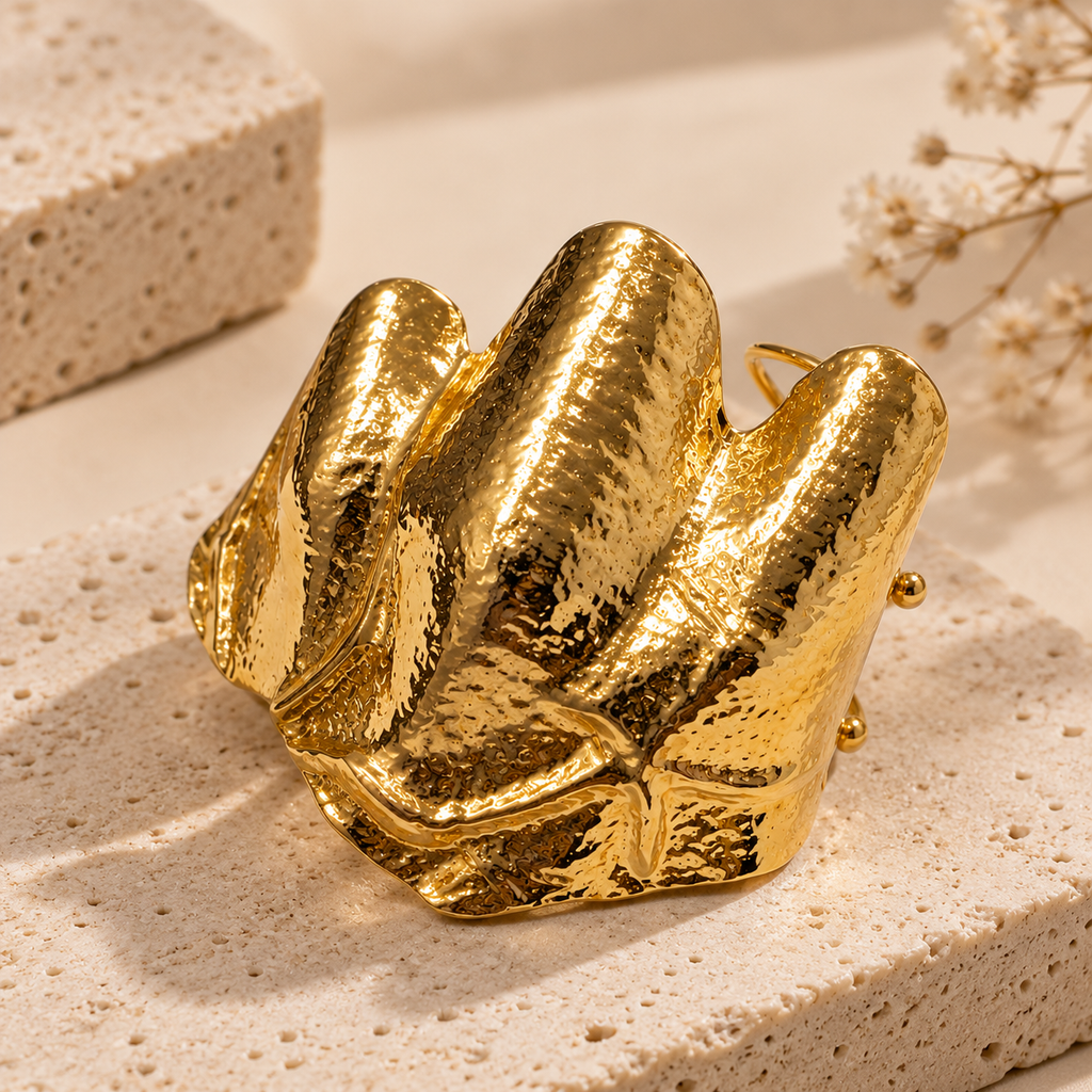 Solara Ring By Sushee — inspired by the sun, warm and radiant