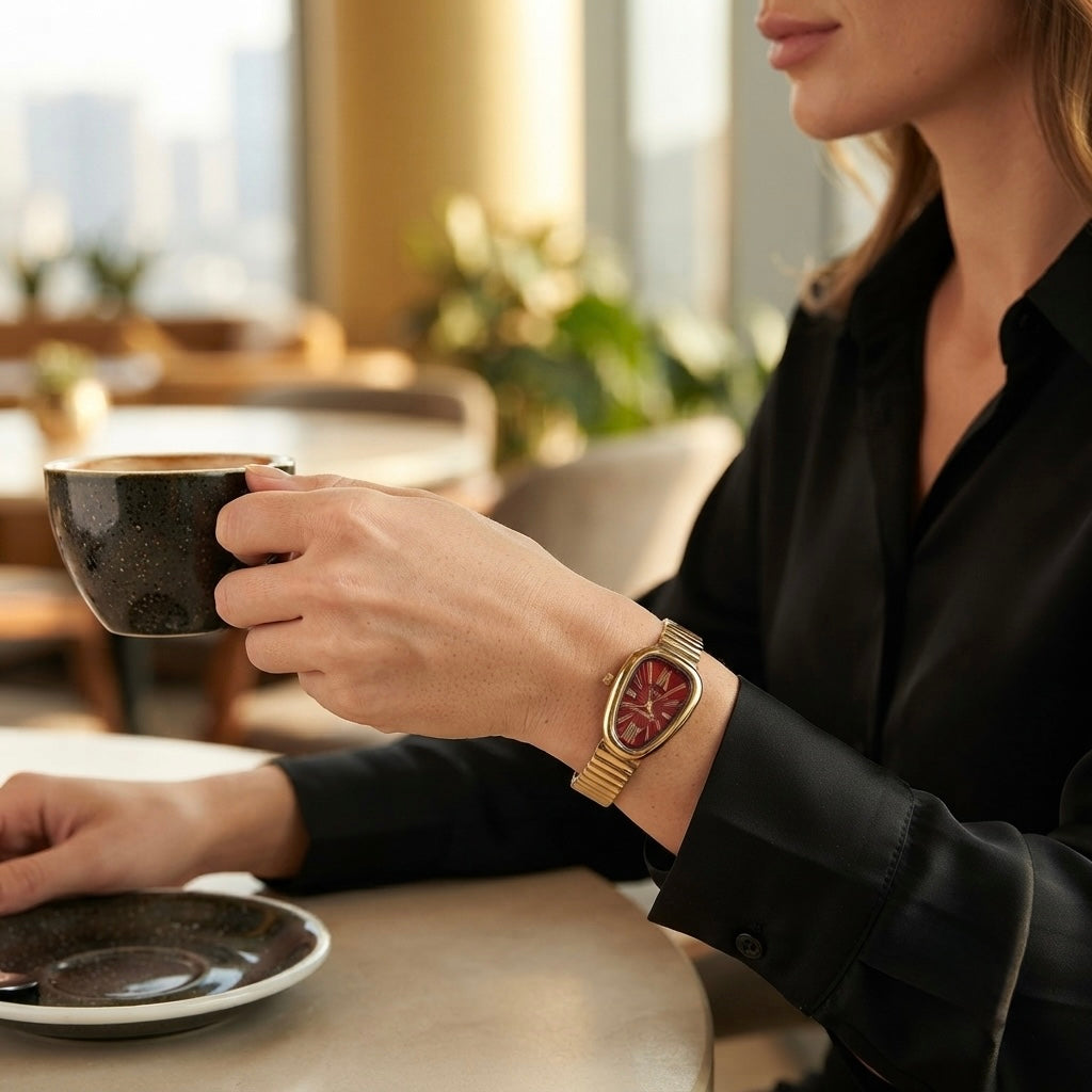 Ruby Muse Watch By Sushee