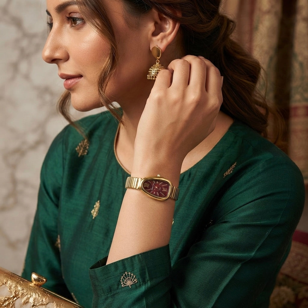 Ruby Muse Watch By Sushee
