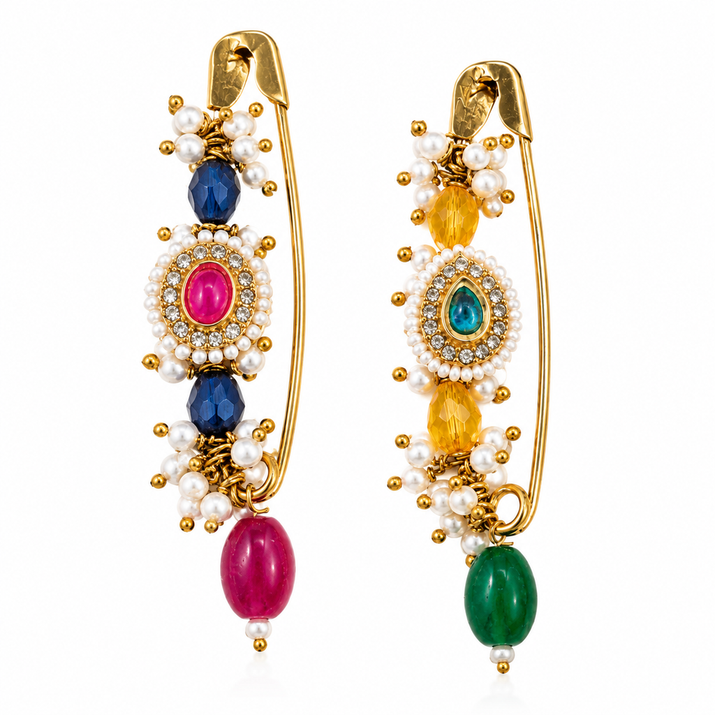 SUSHEE Royal Festive  Saree Pin Combo