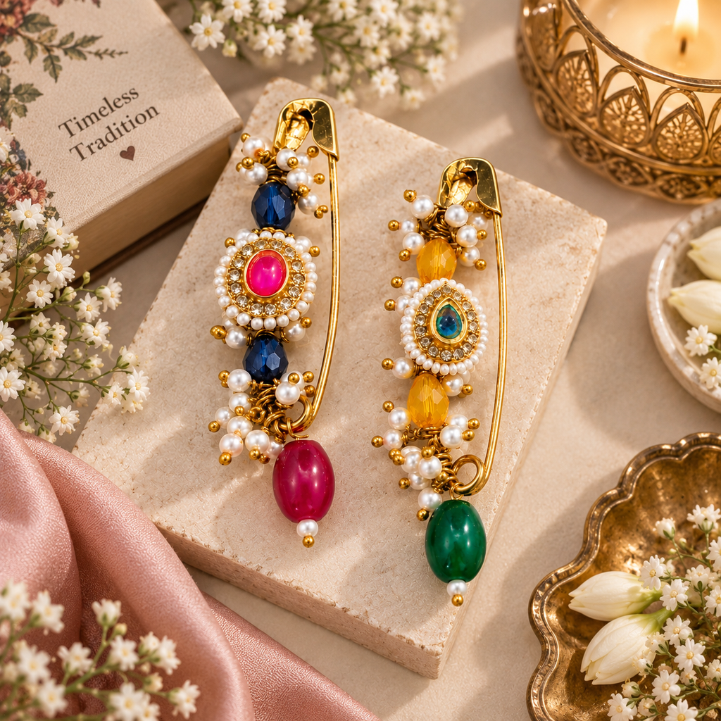 SUSHEE Royal Festive  Saree Pin Combo