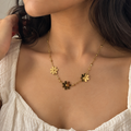 SUSHEE Golden Daisy Necklace