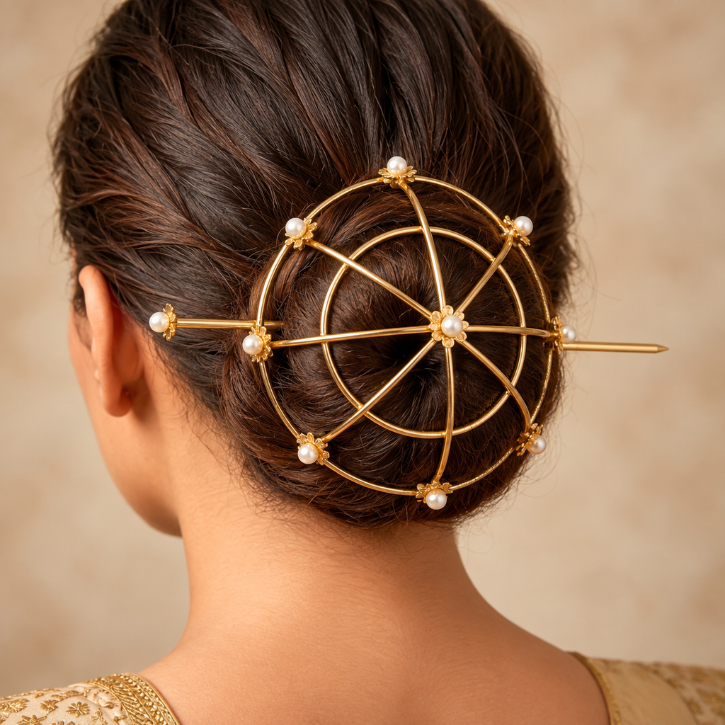 SUSHEE Antique Brass Juda Bun