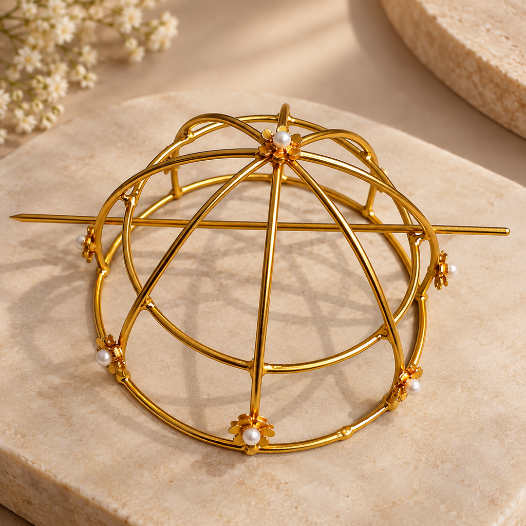 SUSHEE Antique Brass Juda Bun
