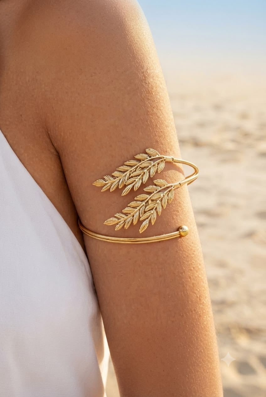 SUSHEE Gold-Tone Statement Armlet