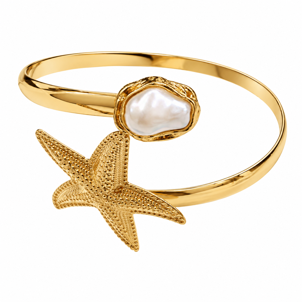 SUSHEE Gold-Tone Statement Armlet