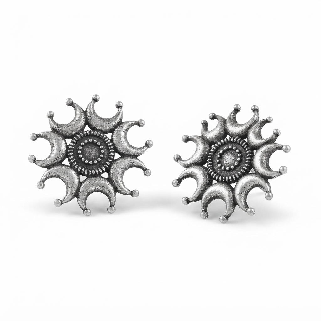 Navratri Surya Earrings By Sushee