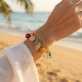 SUSHEE Pineapple Paradise Charm Bracelet