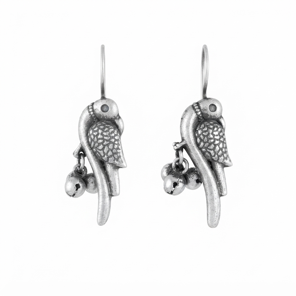SUSHEE Vintage Parrot Jhumki